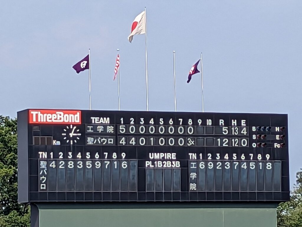 東京都城西大学付属城西高校野球公式戦ユニフォーム 古し