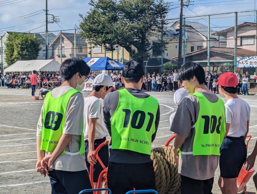 小学校の運動会のお手伝い